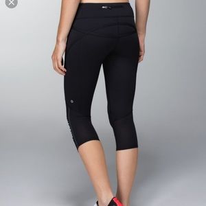 Lululemon run pace crop legging